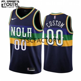 Dres New Orleans Pelicans Prilagođeni Nike 2022-23 City Edition Navy Swingman - Dječji
